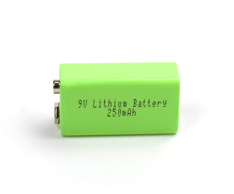 Oświetlenie awaryjne 9V 250mAh Bateria litowa o niskiej temperaturze z USB