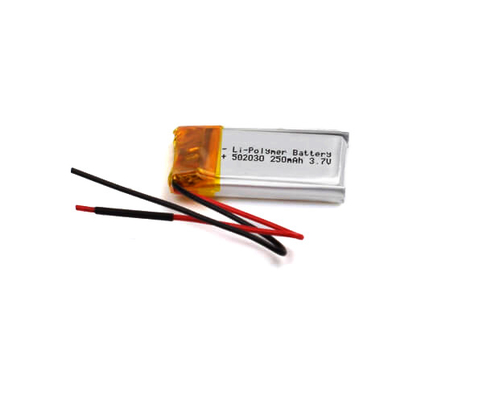 3,7 V bateria litowo-polimerowa 502030 250 mAh do oświetlenia awaryjnego