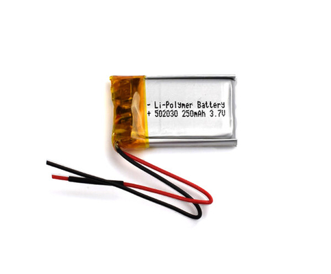 3,7 V bateria litowo-polimerowa 502030 250 mAh do oświetlenia awaryjnego