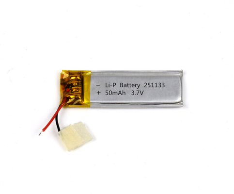 Bateria litowo-polimerowa 251133 50 mAh 3,7 V z dobrą żywotnością