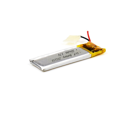 Bateria litowo-polimerowa 251133 50 mAh 3,7 V z dobrą żywotnością