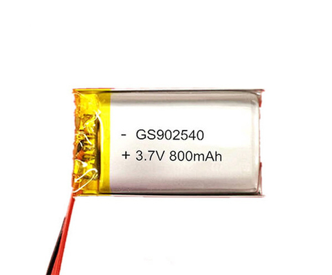 Bateria litowo-polimerowa 902540 800 mAh 3,7 V Złóż wniosek o oświetlenie