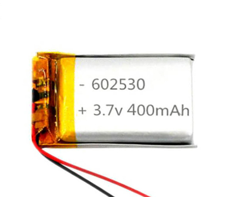 Akumulator litowo-jonowy 400 mAh Światło awaryjne 6,0 * 25 * 30 mm ogniwo litowo-polimerowe