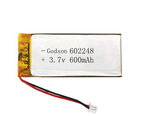 Akumulator litowo-polimerowy 600 mAh 602248 3,7 V Solid Form 1C Charge