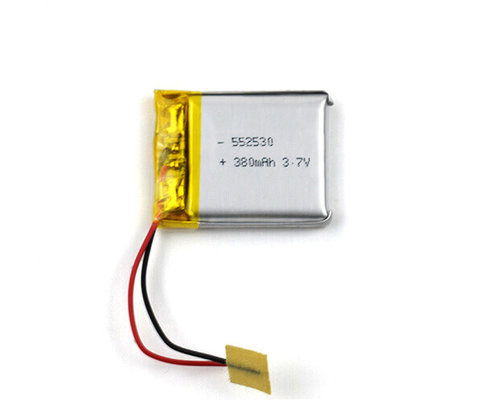 552530 Akumulator litowo-jonowy Światło awaryjne 380 mAh 3,7 V Lipo Pack