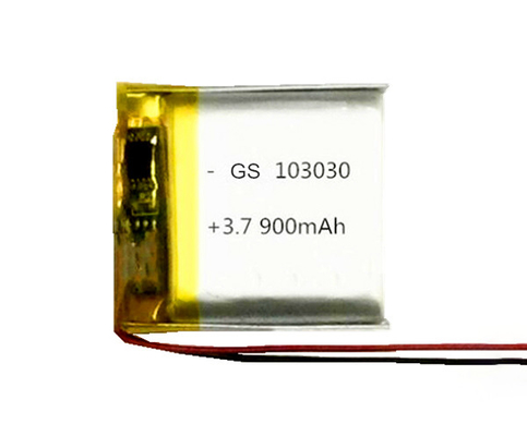 Akumulatory 900 mAh 3,7 V Polimer litowo-jonowy 103030 17g Do CCTV