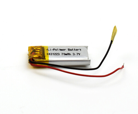 5g 431223 Akumulator litowo-jonowy Światło awaryjne 70 mAh 3,7 V ogniwo