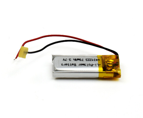 Akumulator litowo-polimerowy 3,7 V 70 mAh Akumulator litowo-polimerowy 431223
