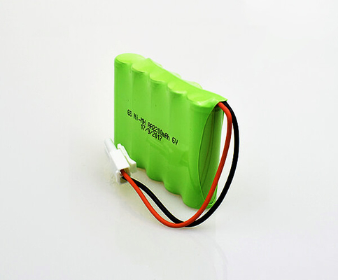Znak wyjścia awaryjnego NiMH Akumulator AA 2200 mAh 6 V o wysokiej temperaturze