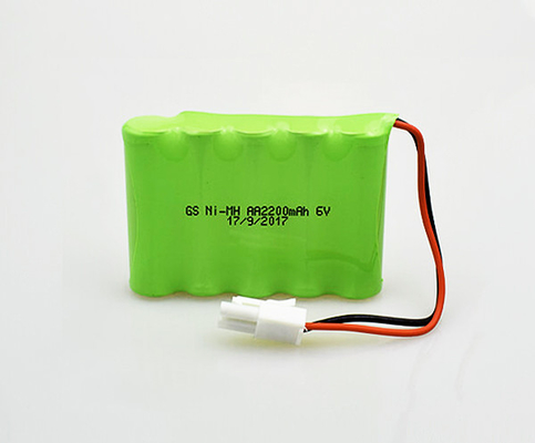 Znak wyjścia awaryjnego NiMH Akumulator AA 2200 mAh 6 V o wysokiej temperaturze
