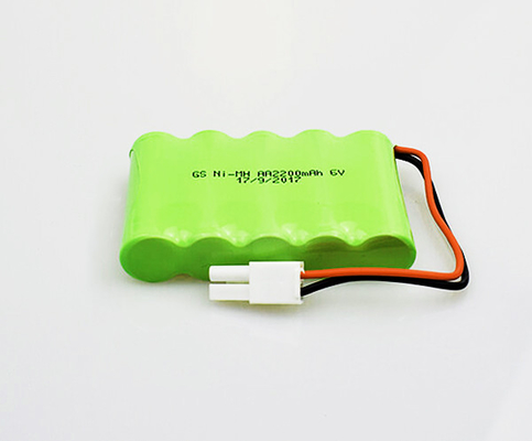 Znak wyjścia awaryjnego NiMH Akumulator AA 2200 mAh 6 V o wysokiej temperaturze