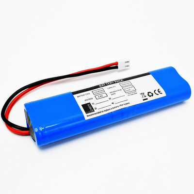 Akumulator oświetlenia awaryjnego LiFePO4 3000 mAh Akumulator 6,4 V Niebieski PVC